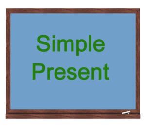 simple present icon